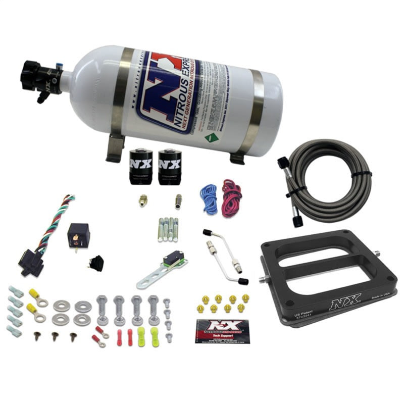 Nitrous Express Dominator/Gasoline Nitrous Kit (50-300HP) w/10lb Bottle Nitrous Express Nitrous Systems