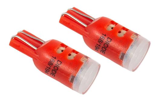 Diode Dynamics 194 LED Bulb HP5 LED - Red (Pair)