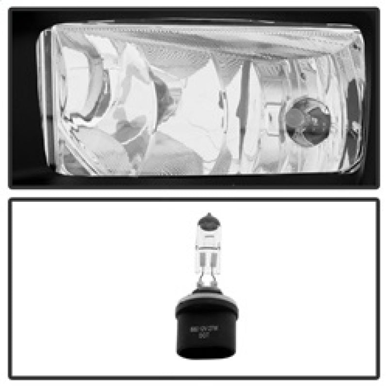 Spyder GMC Yukon/Yukon XL 2015-2017 OEM Fog Lights W/Cover and Switch Clear FL-GYD15-C