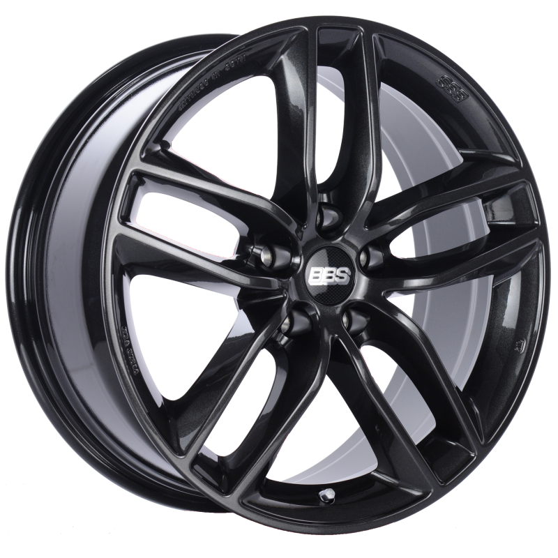 BBS SX 17x7.5 5x120 ET43 CB72.5 Crystal Black Wheel