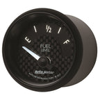 Autometer GT Series 52mm Short Sweep Electronic 0-90 ohms Fuel Level (For most 65-97 GM) AutoMeter Gauges