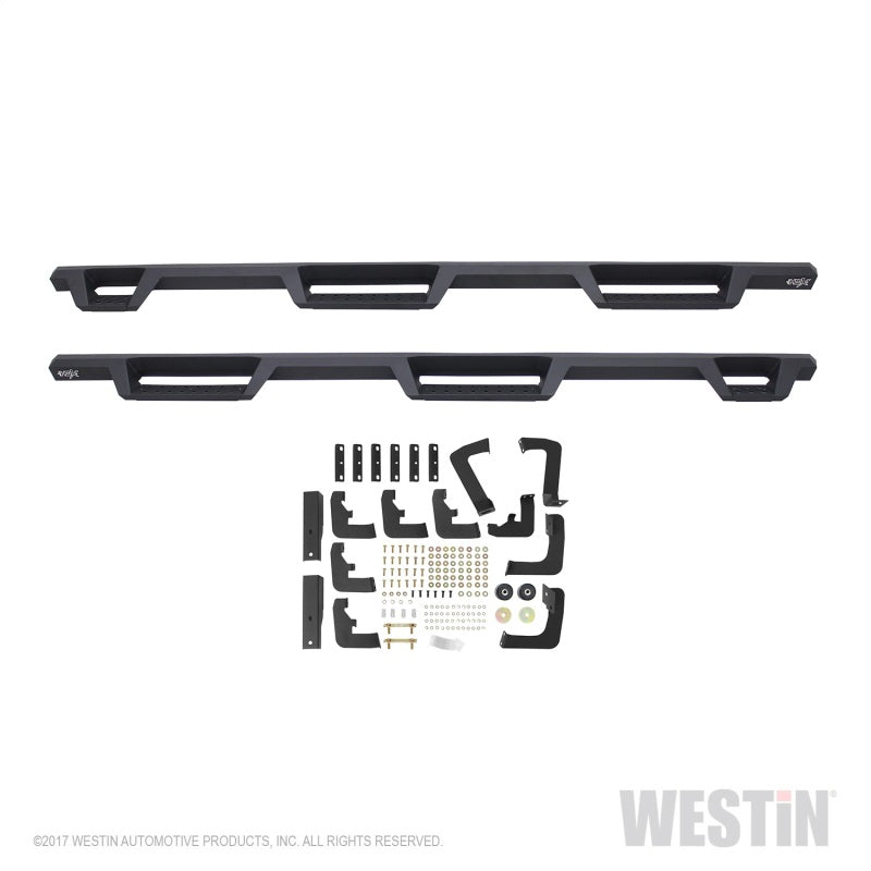 Westin 10-18 Dodge Ram Crew Cab 5ft & 6ft Bed HDX Drop Wheel-To-Wheel Nerf Step Bars