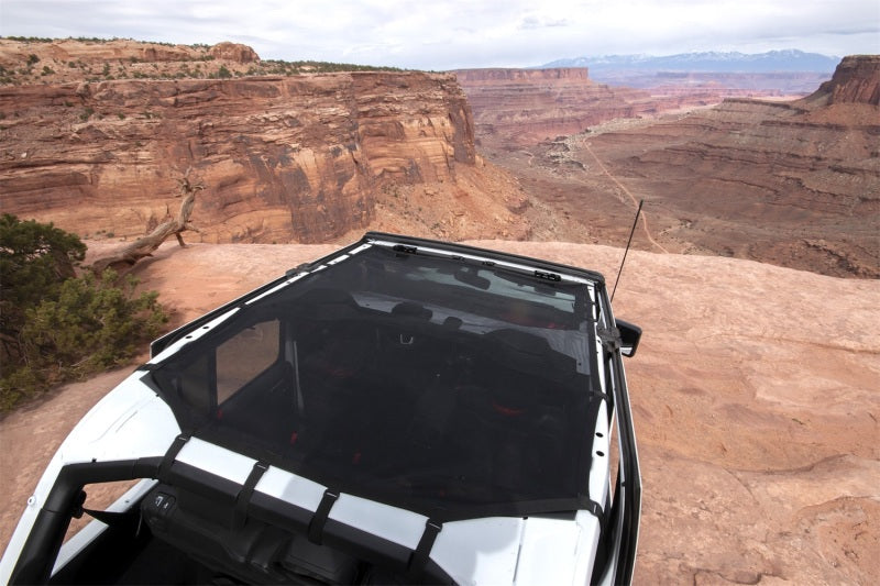 Rugged Ridge Eclipse Sun Shade Black Full 18-20 Jeep Wrangler JL 4-Dr Rugged Ridge Car Covers