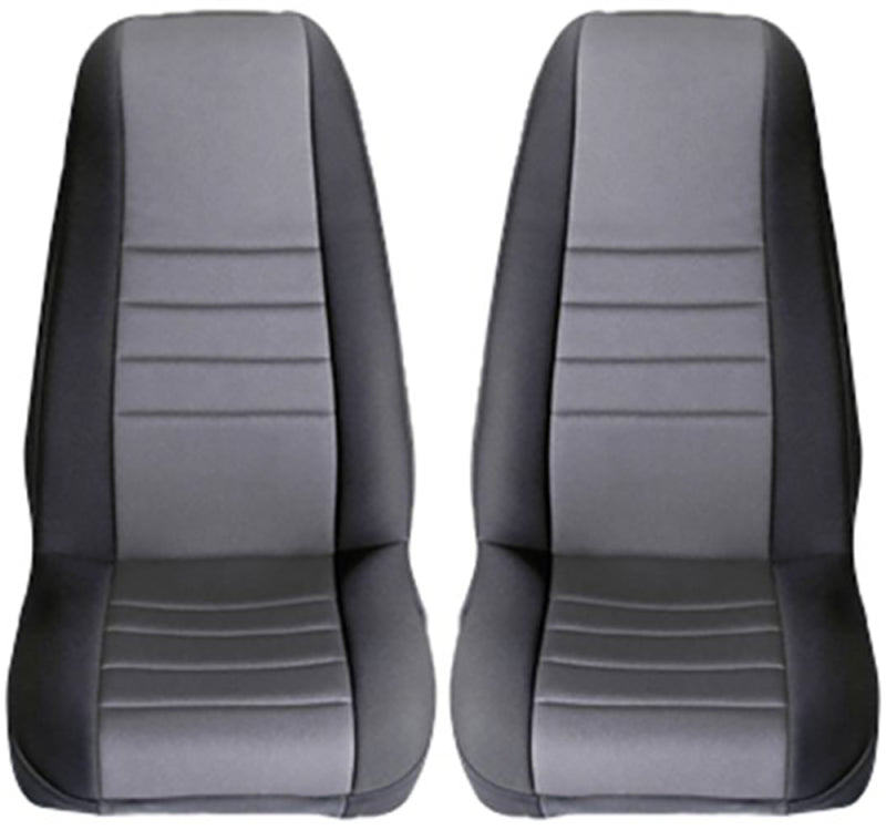 Rugged Ridge Neoprene Front Seat Covers 97-02 Jeep Wrangler TJ Rugged Ridge Seats