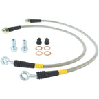 StopTech 14-15 Chevy Corvette Z51 (C7) V8 Stainless Steel Front Brake Lines Stoptech Brake Line Kits