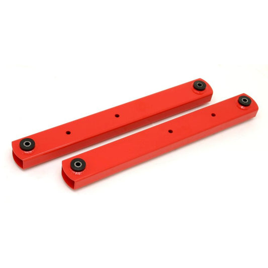 BMR 64-72 A-Body Non-Adj. Boxed Lower Control Arms (Polyurethane) - Red BMR Suspension Control Arms