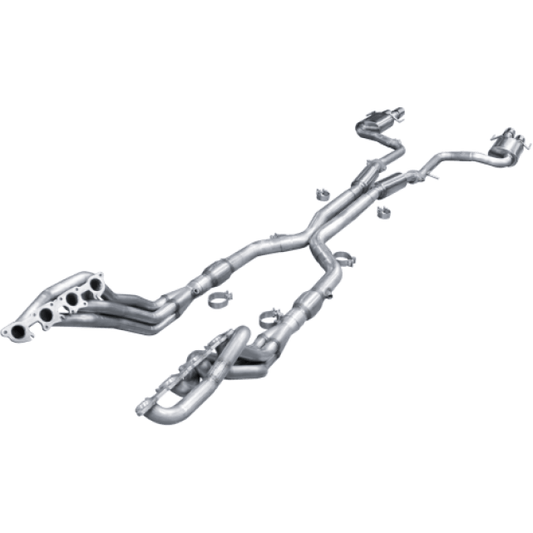 ARH Lexus RC-F 1-7/8in x 3in Long System w/ Cats American Racing Headers Header Back