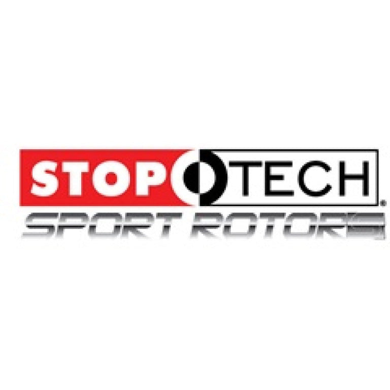 StopTech Sport Drilled & Slotted Rotor - Front Left Stoptech Brake Rotors - Slot & Drilled