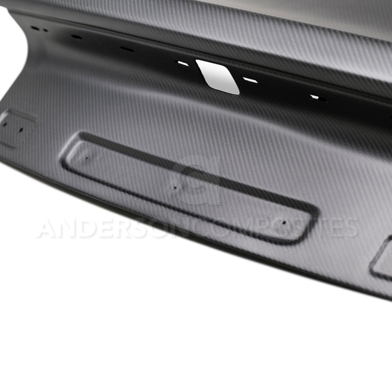 Anderson Composites 15-17 Ford Mustang Type-OE Dry Carbon Decklid