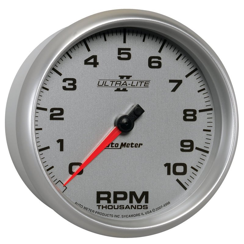 Autometer Ultra-Lite II 5 Inch 10000 RPM In-Dash Tachometer AutoMeter Gauges