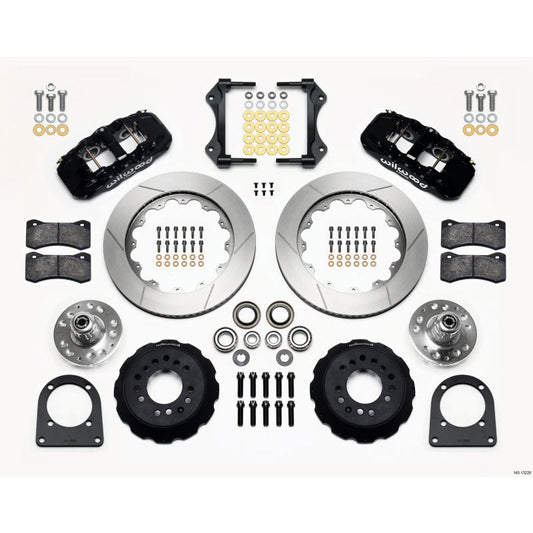 Wilwood AERO6 Front Hub Kit 14.00in TCI-IFS 71-78 (Pinto Based) Wilwood Big Brake Kits