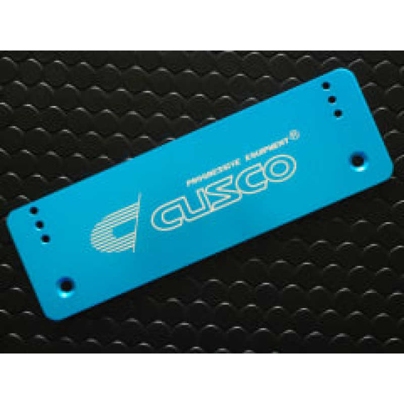 Cusco 2018 Toyota CH-R License Plate Stay Cusco License Plate Relocation