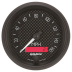Autometer GT Series 3-3/8in In Dash 0-160 MPH Electronic Programmable Speedometer AutoMeter Gauges