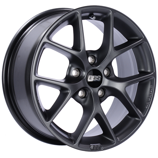 BBS SR 16x7 5x115 ET36 CB70.2 Satin Grey Wheel