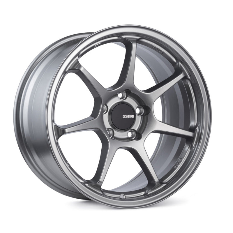 Enkei TS-7 18x8.5 5x114.3 38mm Offset 72.6mm Bore Storm Gray Wheel Enkei Wheels - Cast