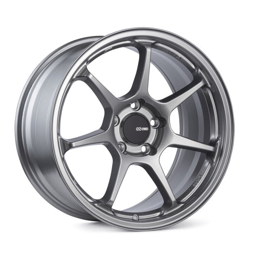 Enkei TS-7 18x9.5 5x100 45mm Offset 72.6mm Bore Storm Gray Wheel Enkei Wheels - Cast