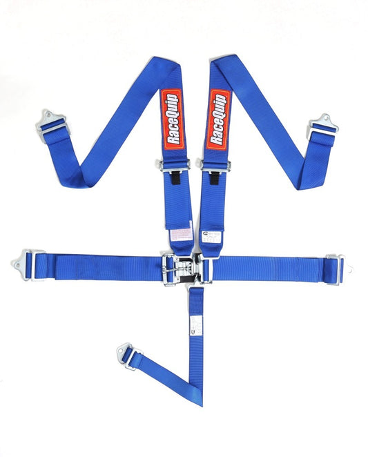 RaceQuip Blue JR. L & L 5pt Harness