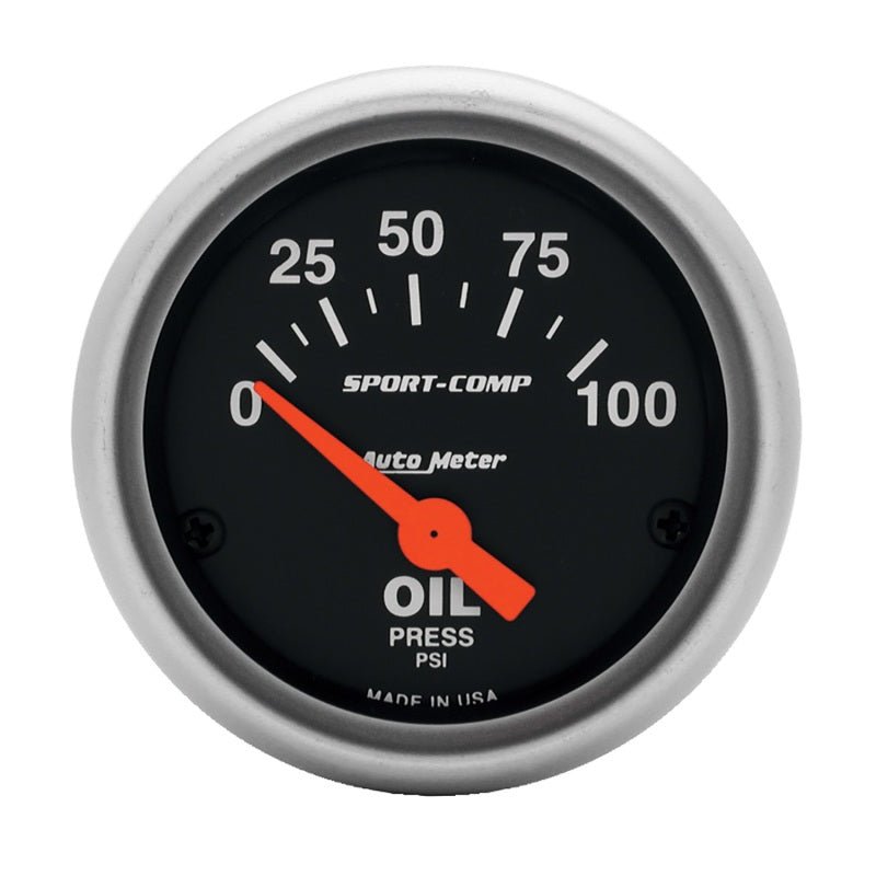 Autometer Sport-Comp 73-83 Chevy Truck/ Suburban Dash Kit 6pc Tach / MPH / Fuel / Oil / WTMP / Volt AutoMeter Gauges