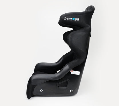 NRG FIA Competition Seat w/ Competition Fabric/ FIA homologated/ Head Containment - Medium