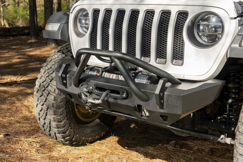 Rugged Ridge HD X-Striker 07-18 Jeep Wrangler JK 18-20 Jeep Wrangler JL Rugged Ridge Bumpers - Steel