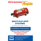 SPA Technique - 4.0 Ltr. AFFF-AR, Steel Mechanical FIA 2018 Fire Suppression System 