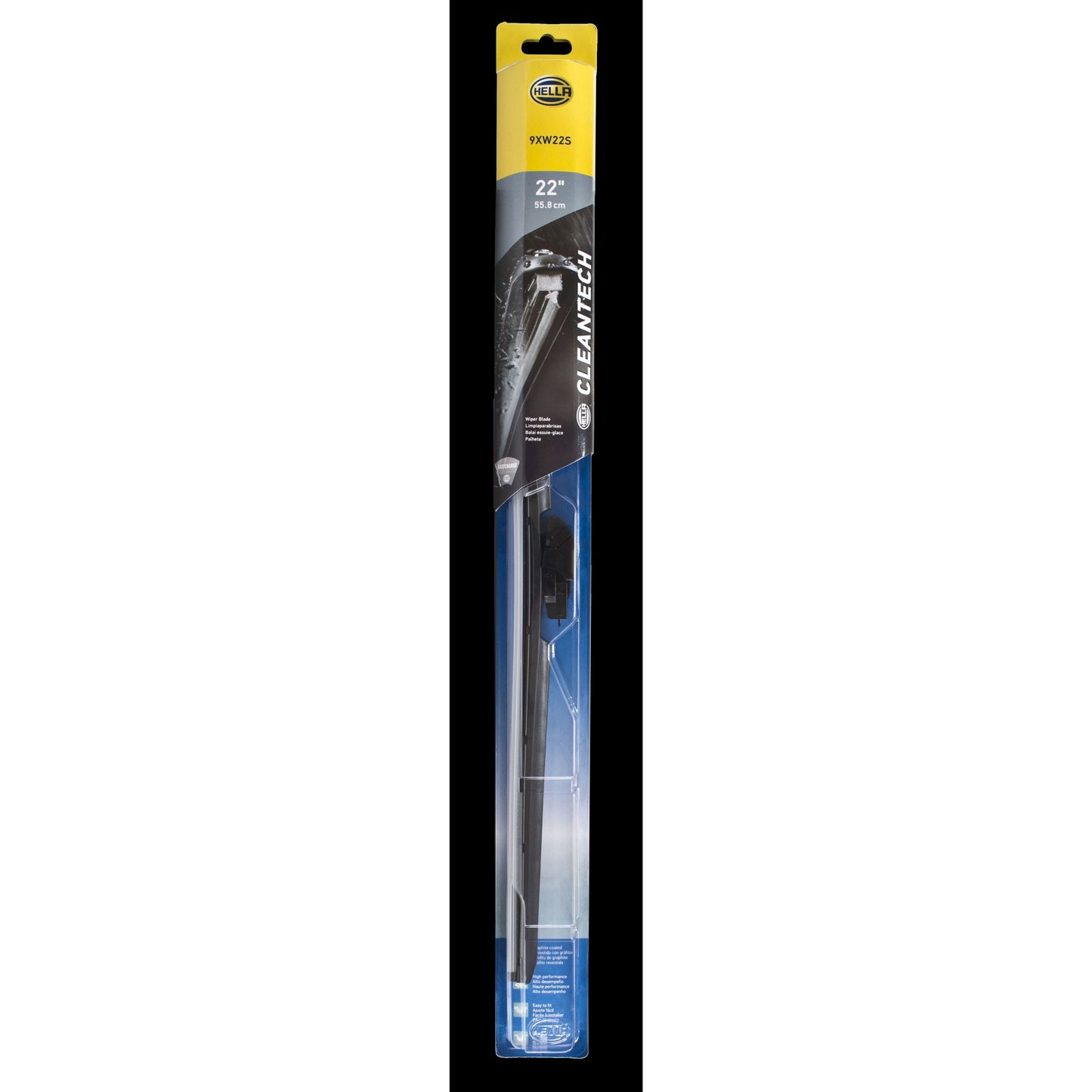 Hella Clean Tech Wiper Blade 22in - Single Hella Exterior Trim