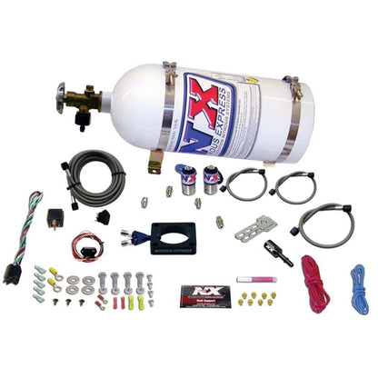 Nitrous Express 13-16 Dodge Dart 1.4L Turbo Nitrous Plate Kit (35-100HP) w/10lb Bottle