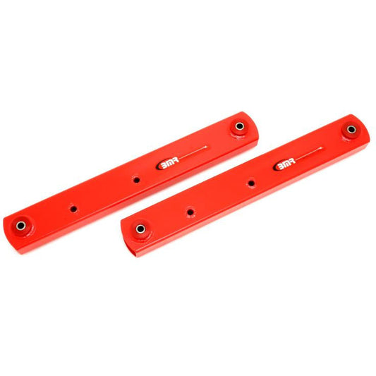 BMR 78-87 G-Body Non-Adj. Boxed Lower Control Arms (Polyurethane) - Red BMR Suspension Control Arms