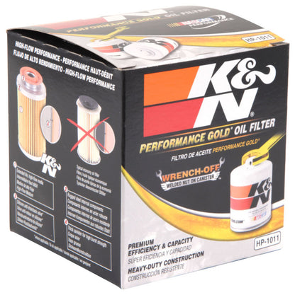 K&N Oil Filter OIL FILTER; AUTOMOTIVE