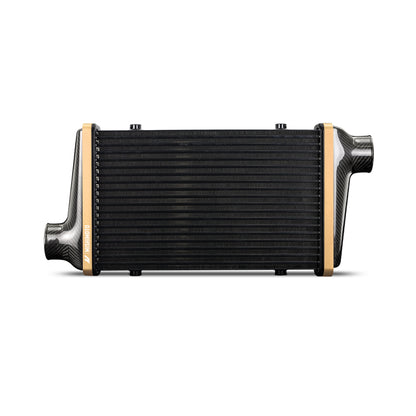 Mishimoto Universal Carbon Fiber Intercooler - Matte Tanks - 600mm Silver Core - C-Flow - DG V-Band