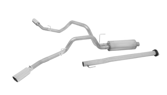 Gibson 16-19 Ford F-150 Lariat 2.7L 3in/2.5in Cat-Back Dual Extreme Exhaust - Stainless