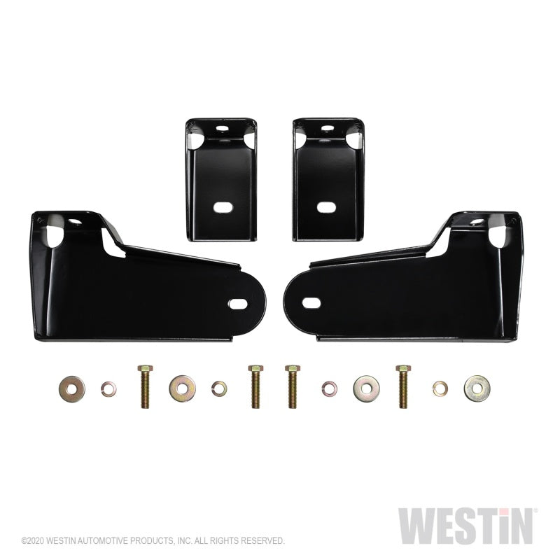 Westin 19-20 Chevy/GMC Silverado/Sierra 1500 Regular Cab E-Series 3 Nerf Step Bars - Black