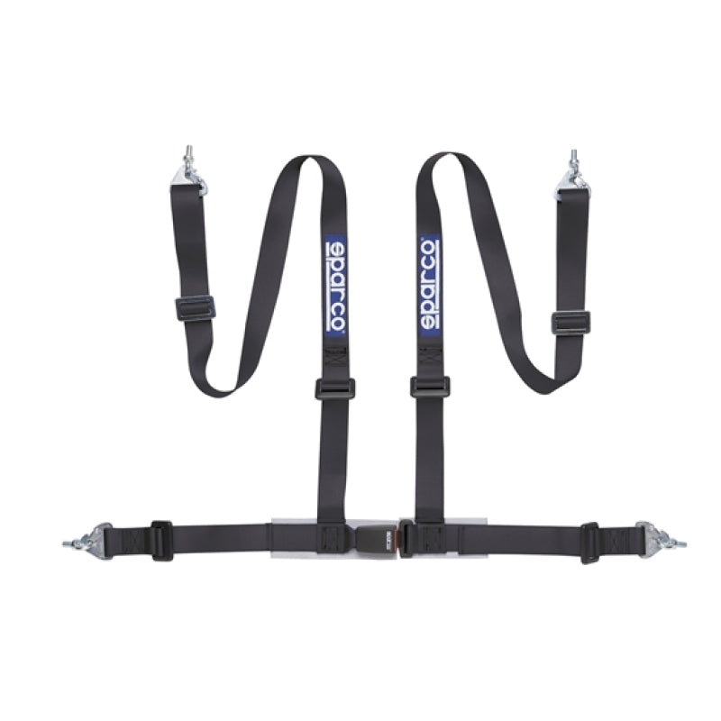 Sparco Belt 2 Inch Black 4Pt Snap-In SPARCO Seat Belts & Harnesses