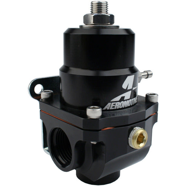 Aeromotive Adjustable Regulator - 35-75PSI - .313 Valve - (2) -08 Inlets/-08 Return Aeromotive Fuel Pressure Regulators