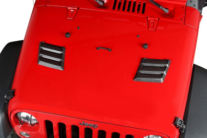 Rugged Ridge Performance Hood Vents 97-18 Jeep Wrangler Rugged Ridge Hoods