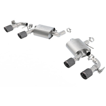 Borla 2016-2017 Chevy Camaro V8 SS AT/MT ATAK Rear Section Exhaust with Dual Mode Valves Borla Axle Back