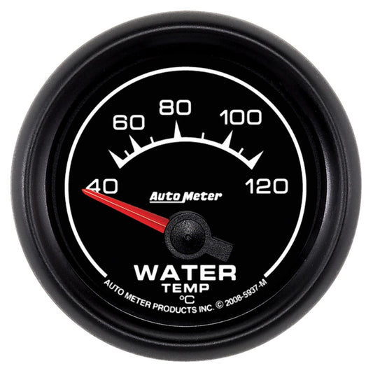 Autometer ES 52mm 40-120 Deg C Short Sweep Electric Water Temperature Gauge AutoMeter Gauges