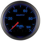 Autometer Elite 52mm 0-100 PSI Fuel Pressure Peak & Warn w/ Electronic Control Gauge AutoMeter Gauges