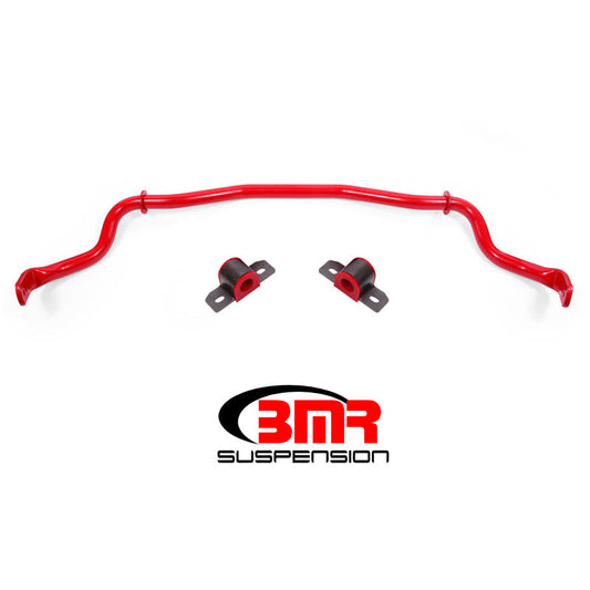 BMR 15-17 S550 Mustang Front Hollow 35mm 3-Hole Adj. Sway Bar Kit - Red BMR Suspension Sway Bars