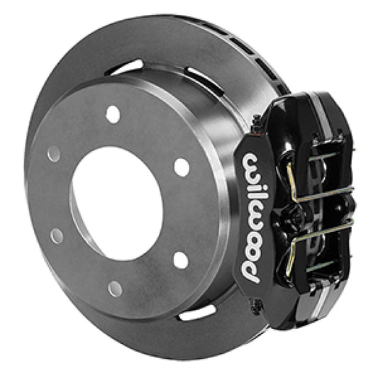 Wilwood 63-87 C10/C15 DynaPro FDPLP Black Calipers 11in x .81in Rotors 6-Lug Rear Disc Brake Kit Wilwood Big Brake Kits