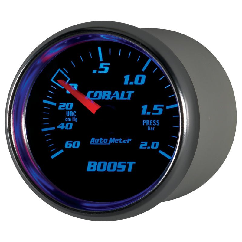 Autometer Cobalt 52mm 2 BAR Mechanical Boost Gauge AutoMeter Gauges