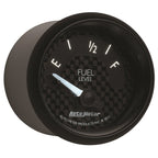 Autometer GT Series 52mm Short Sweep Electronic 73-10 ohms Fuel Level (For most Ford and Chrysler) AutoMeter Gauges