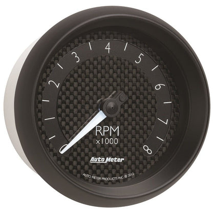 Autometer GT Series 3-3/8in In Dash 8K RPM Tachometer AutoMeter Gauges