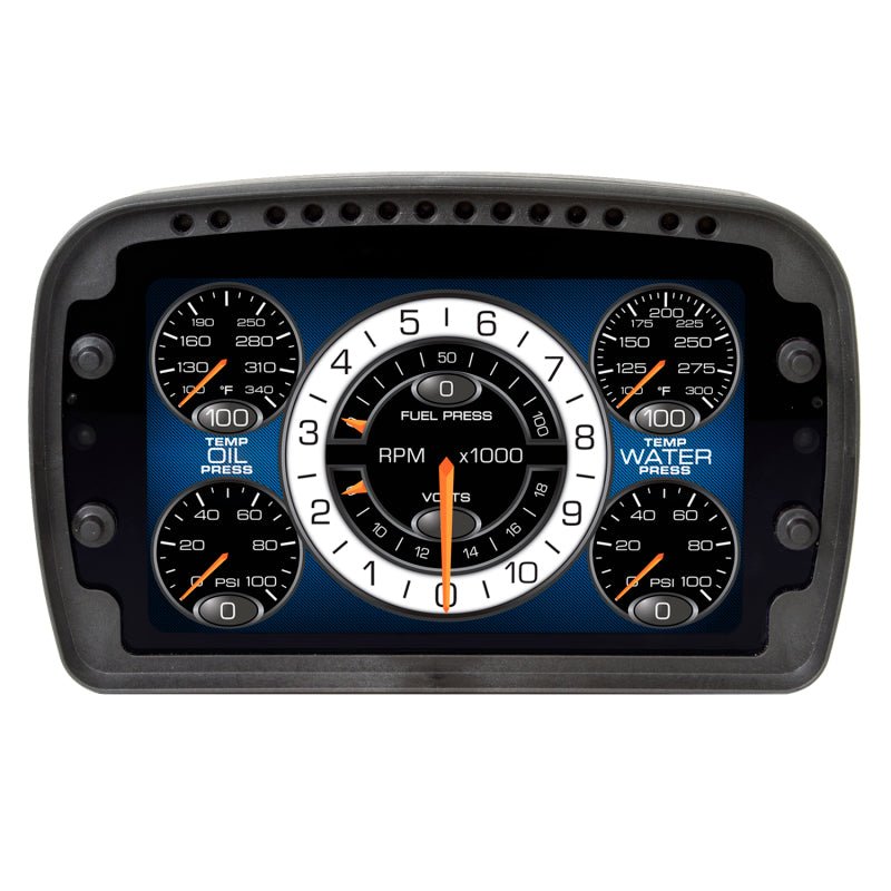 Autometer Racing Instrument Display Color LCD Including Shift and Alarm Lights Datalogging CD7 AutoMeter Performance Monitors