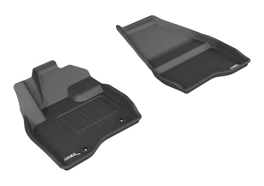 3D MAXpider 2015-2016 Ford Explorer Kagu 1st Row Floormat - Black