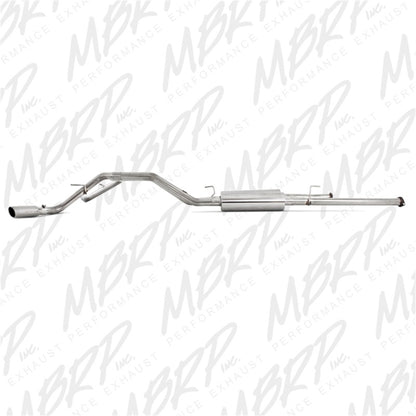 MBRP 2009-2010 Toyota Tundra 5.7L EC-Std. & SB/CC-SB Cat Back Dual Split Side