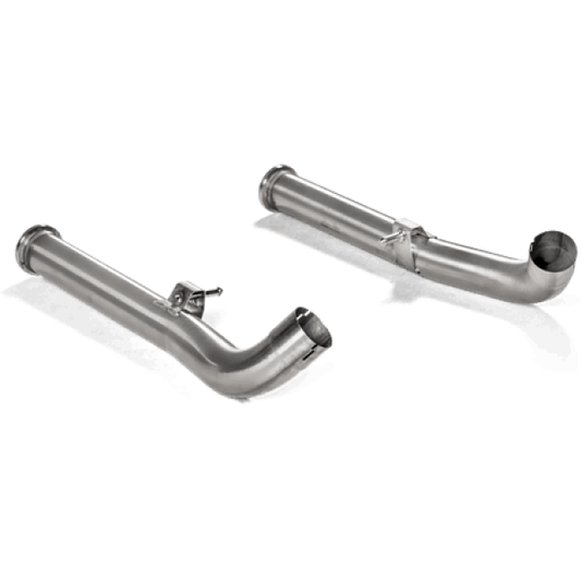 Akrapovic 2019 Mercedes-Benz G63 AMG Link Pipe Set for OPF/GPF (SS) Akrapovic Connecting Pipes