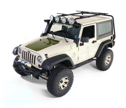 Rugged Ridge Roof Rack 07-18 Jeep 2-Door Jeep Wrangler Rugged Ridge Roof Rack