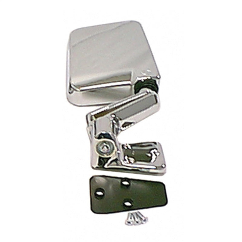 Rugged Ridge 87-02 Jeep Wrangler YJ/TJ Chrome Right Door Mirror Rugged Ridge Exterior Trim