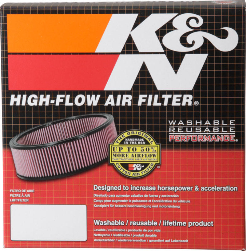 K&N KTM 125/200/250/300/380/400/450/520/525/540/560 (Various Years/Models)  Replacement Air Filter